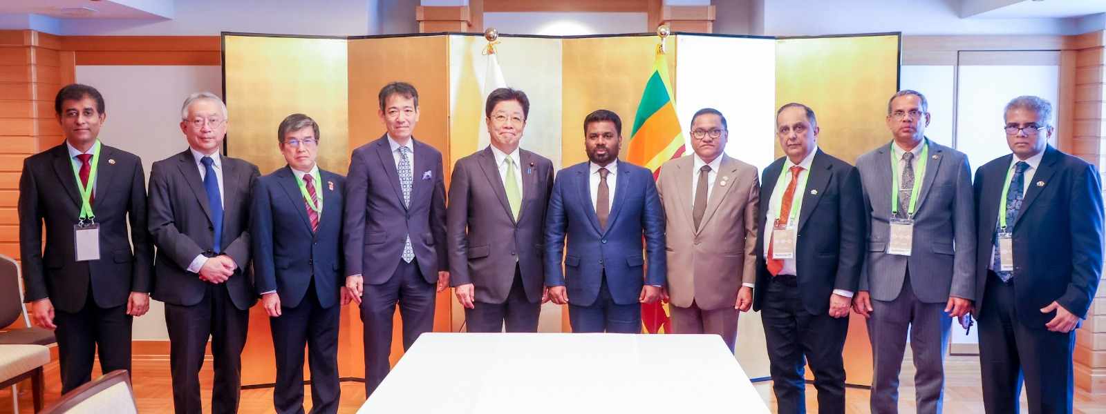 ජනපති සහ ජපාන මුදල් ඇමති හමුවෙයි